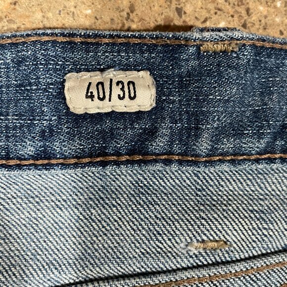 ARIAT M4 LEGACY Men's 40 x 30 Relaxed Straight Leg Western Denim Blue Jeans - Picture 4 of 6